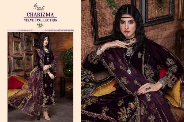 Shree Charizma Velvet Designer Collection Pakistani Salwar Suits